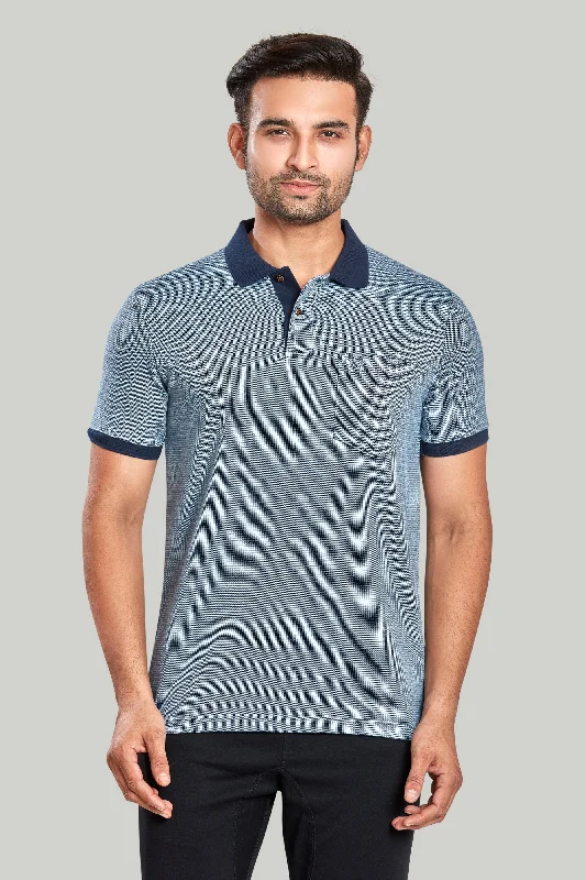 Men's formal - style silk blend polo shirts for special occasionsJacquard Texture Polo Men's formal - style silk blend polo shirts for special occasionsJacquard Texture Polo