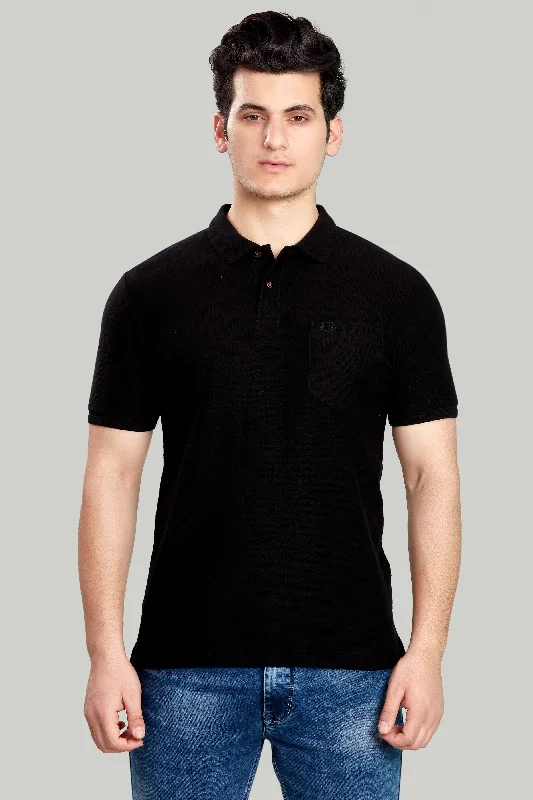 Men's jacquard woven polo shirts with intricate designsJacquard Texture Polo
