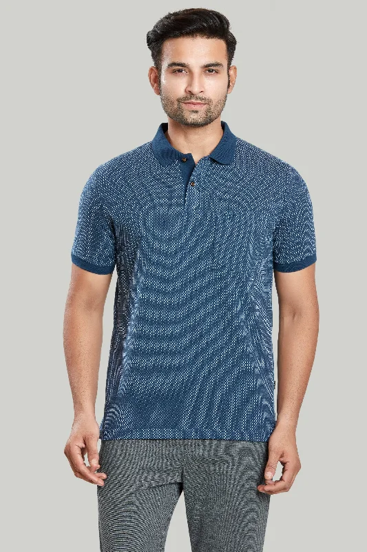 Men's vintage - inspired retro polo shirts with unique patternsJacquard Texture Polo Men's vintage - inspired retro polo shirts with unique patternsJacquard Texture Polo