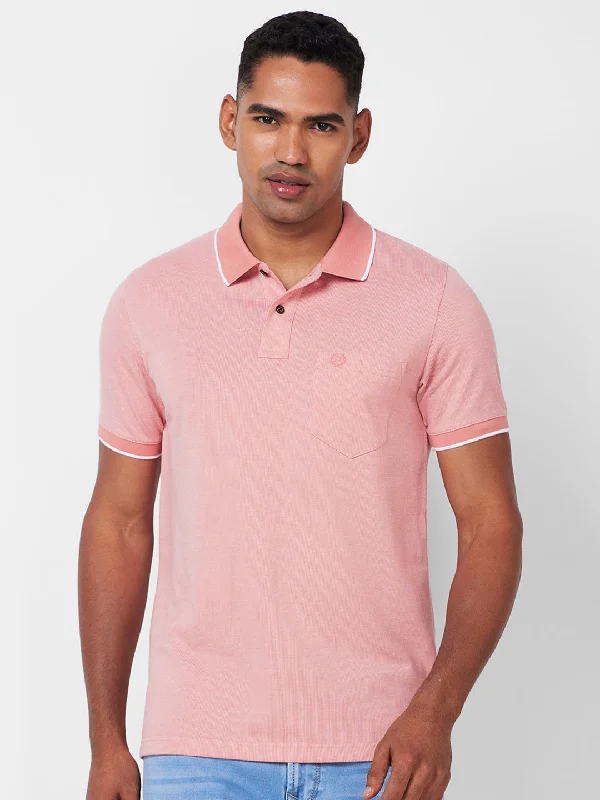Men's antimicrobial polo shirts for odor - free daily wearJacquard Texture Polo