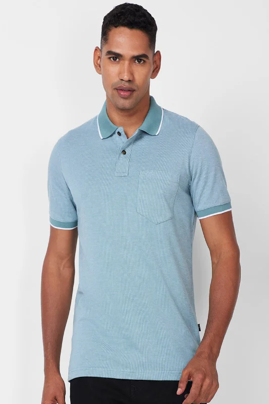 Men's antimicrobial polo shirts for odor - free daily wearJacquard Texture Polo