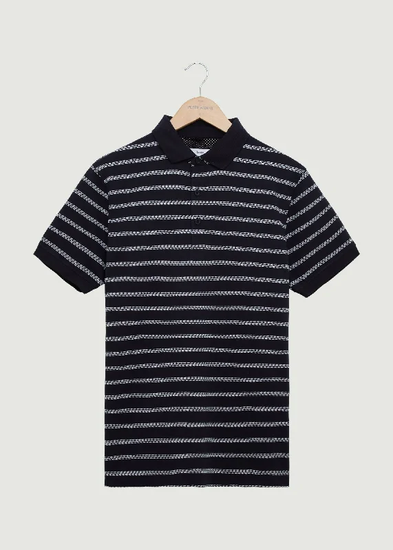 Men's luxury cashmere blend polo shirts in solid colorsJaycox Polo Shirt - Black/White Men's luxury cashmere blend polo shirts in solid colorsJaycox Polo Shirt - Black/White