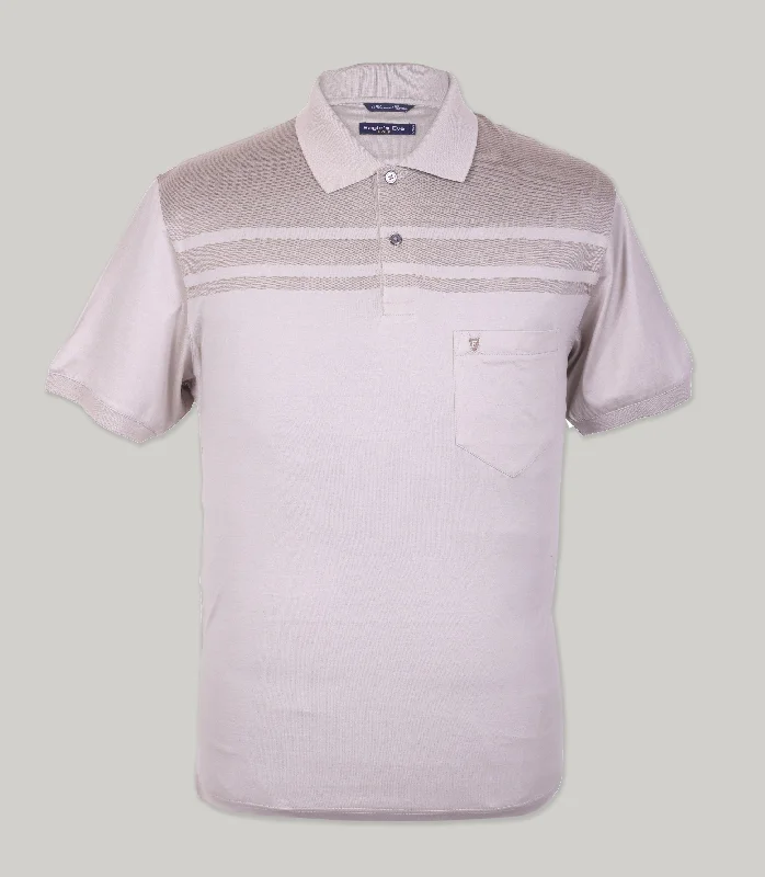 Men's long sleeve classic fit polo shirts with embroidered logosJersey Mercerised Jacquard Men's long sleeve classic fit polo shirts with embroidered logosJersey Mercerised Jacquard