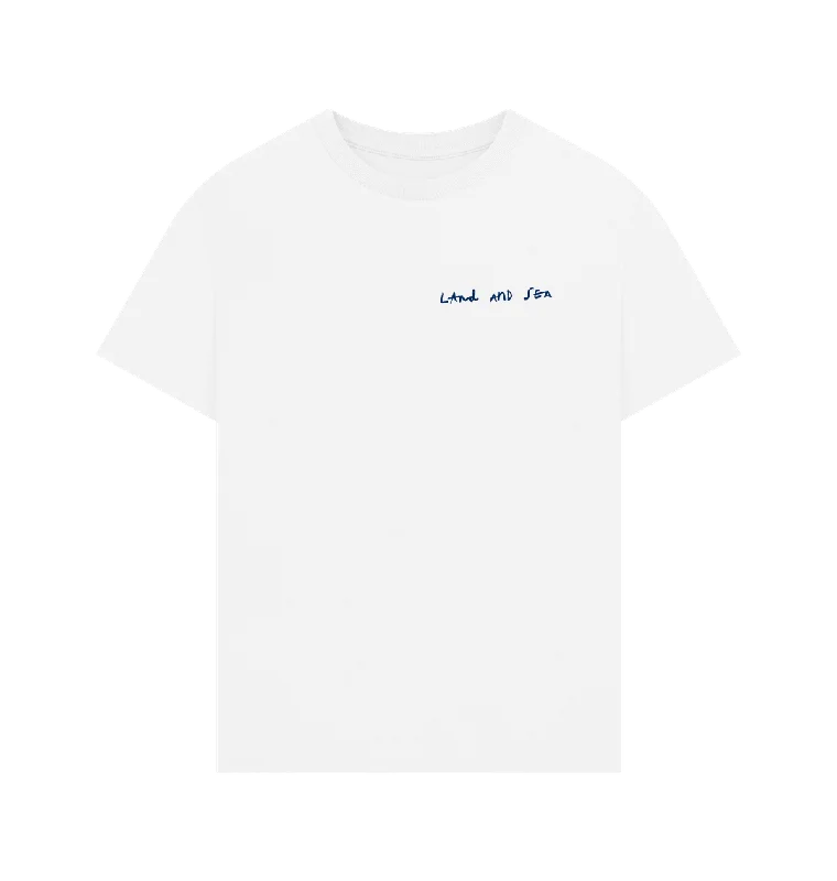Men's thermal t - shirts with a high - neck design for cold weatherLand & Sea Oversized T-Shirt Men's thermal t - shirts with a high - neck design for cold weatherLand & Sea Oversized T-Shirt
