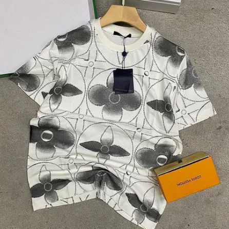 Men's breathable cotton blend polo shirts for summer outingsLV - Men 'Black & White' Shibori Printed Tie Dye Oversized T-Shirt LV811 Men's breathable cotton blend polo shirts for summer outingsLV - Men 'Black & White' Shibori Printed Tie Dye Oversized T-Shirt LV811