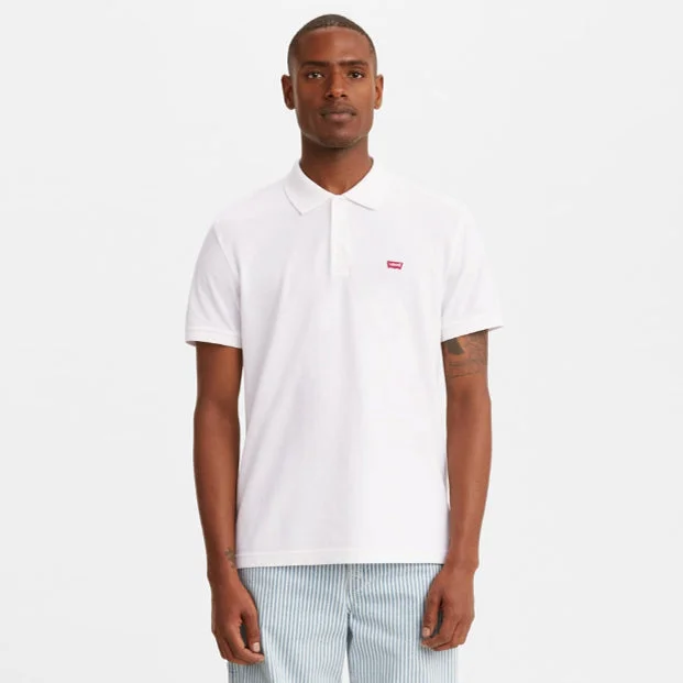 Men's long sleeve classic fit polo shirts with embroidered logosLV - Men 'White' Housemark Polo LV842 Men's long sleeve classic fit polo shirts with embroidered logosLV - Men 'White' Housemark Polo LV842