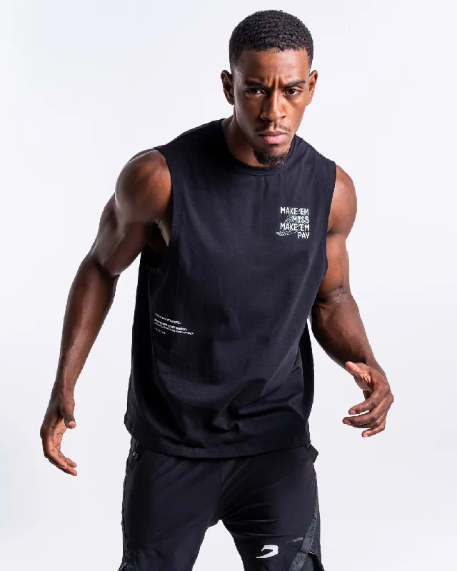 Men's long - sleeve henley t - shirts with button - down placketsMake 'Em Miss Muscle Tank - Black Men's long - sleeve henley t - shirts with button - down placketsMake 'Em Miss Muscle Tank - Black