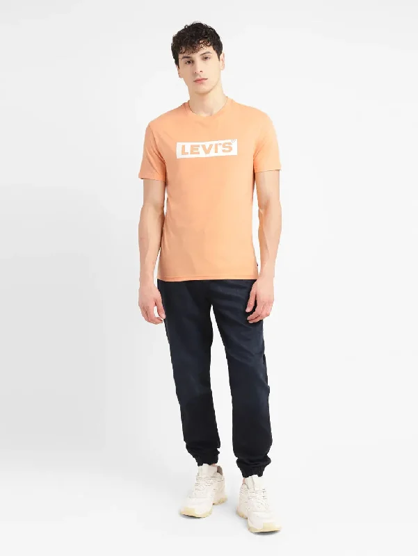 Men's organic cotton crew - neck t - shirts for everyday comfortMen's Brand Logo Slim Fit T-shirt Men's organic cotton crew - neck t - shirts for everyday comfortMen's Brand Logo Slim Fit T-shirt