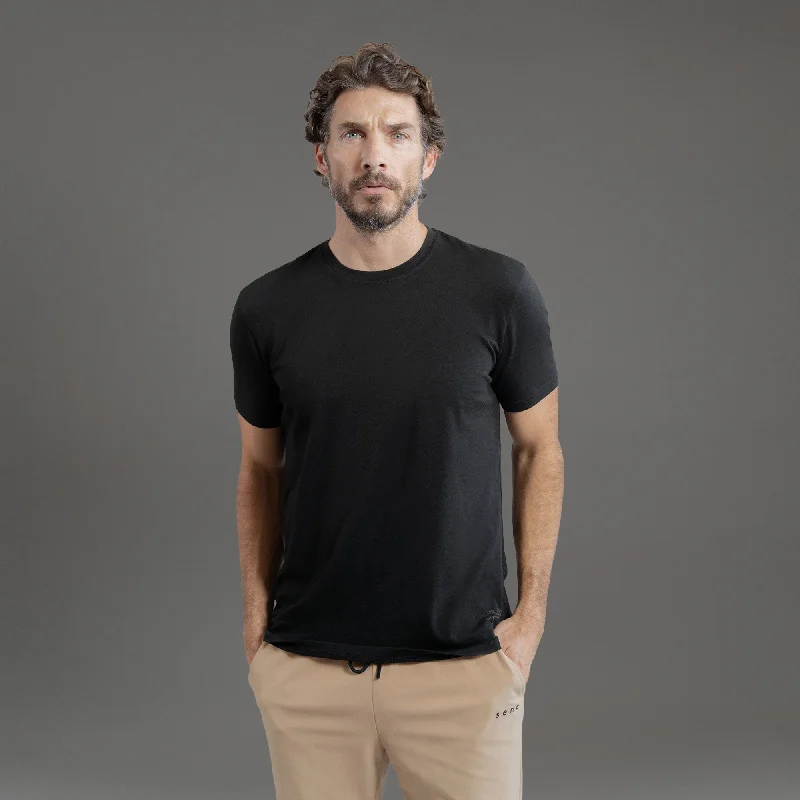 Men's v - neck muscle t - shirts for a body - building aestheticCloud Crew T-Shirt