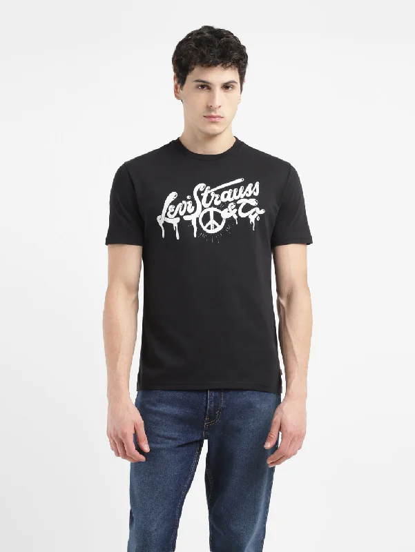 Men's eco - friendly recycled t - shirts for sustainable fashion choicesMen's Graphic Print Crew Neck T-shirt Men's eco - friendly recycled t - shirts for sustainable fashion choicesMen's Graphic Print Crew Neck T-shirt
