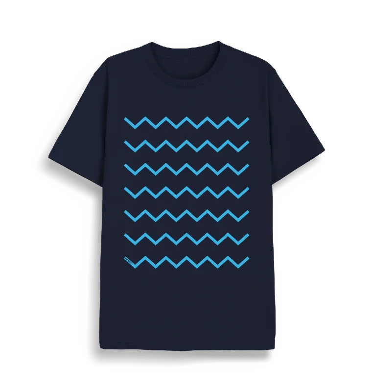 Men's long - sleeve henley t - shirts with button - down placketsMen's Ocean Waves T-shirt Men's long - sleeve henley t - shirts with button - down placketsMen's Ocean Waves T-shirt
