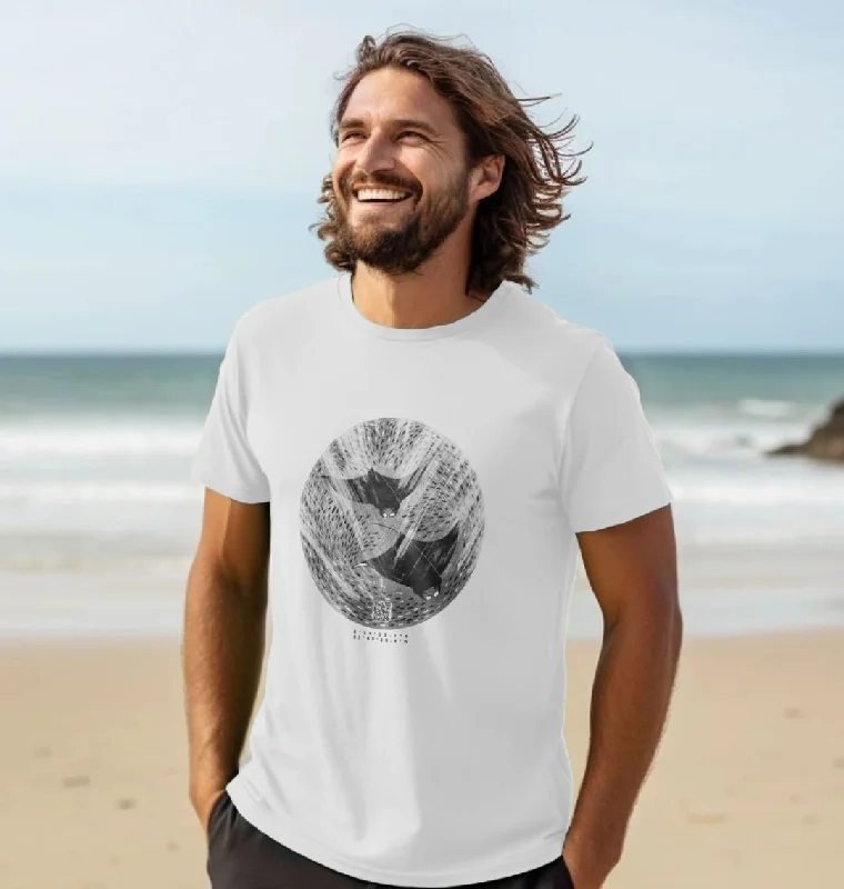 Men's short - sleeve linen t - shirts for summer beach outingsMen's Rapanui x OPY | Devil Ray T-Shirt Men's short - sleeve linen t - shirts for summer beach outingsMen's Rapanui x OPY | Devil Ray T-Shirt