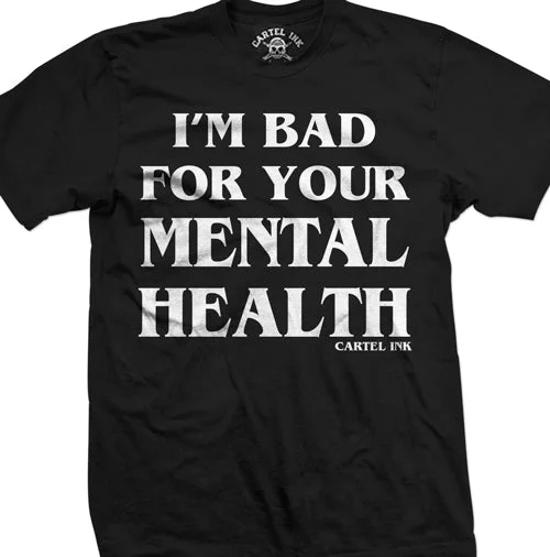 Men's mock - neck t - shirts with a modern and sleek styleMental Health Mens T-Shirt Men's mock - neck t - shirts with a modern and sleek styleMental Health Mens T-Shirt