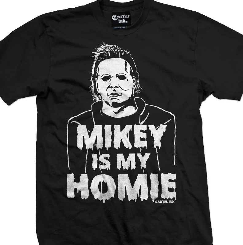 Men's UV - protection t - shirts for outdoor activities in the sunMikey is my Homie Men's T-Shirt Men's UV - protection t - shirts for outdoor activities in the sunMikey is my Homie Men's T-Shirt