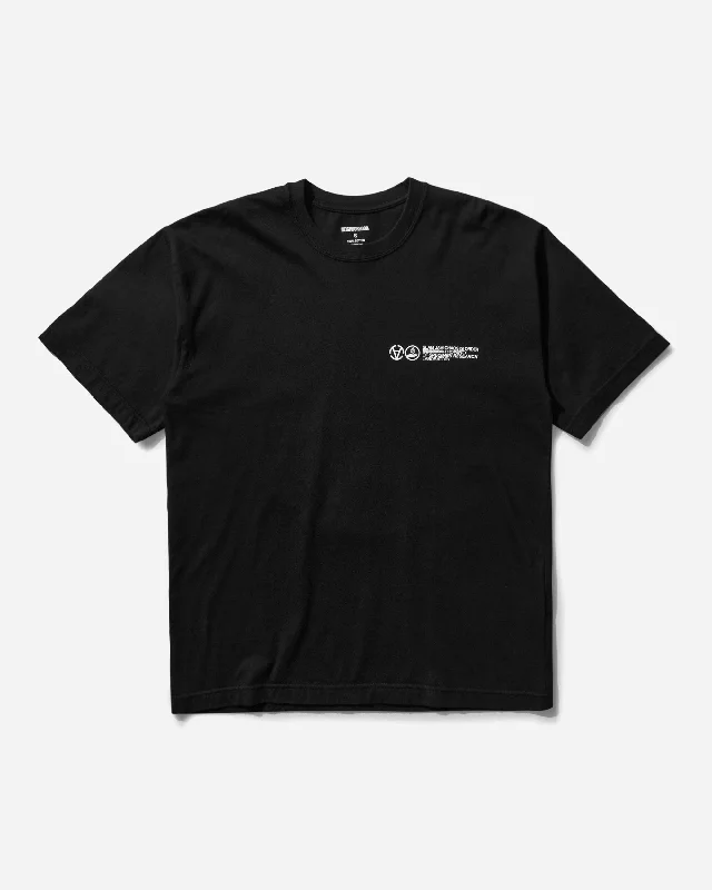 Men's moisture - wicking athletic t - shirts for intense workoutsSlam Jam SRL MIL T-Shirt Black Men's moisture - wicking athletic t - shirts for intense workoutsSlam Jam SRL MIL T-Shirt Black