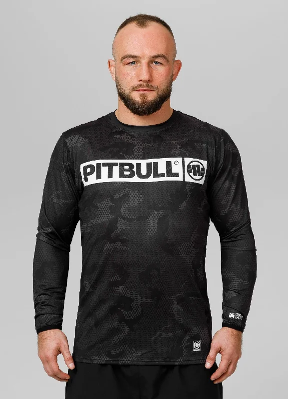 Men's thermal t - shirts with a high - neck design for cold weatherLongsleeve Mesh Performance Pro plus Net Camo Hilltop II Men's thermal t - shirts with a high - neck design for cold weatherLongsleeve Mesh Performance Pro plus Net Camo Hilltop II