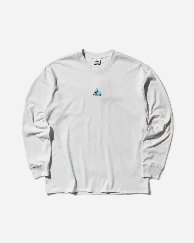 Men's organic cotton crew - neck t - shirts for everyday comfortMen's ACG Lungs Longsleeve T-Shirt Summit White Men's organic cotton crew - neck t - shirts for everyday comfortMen's ACG Lungs Longsleeve T-Shirt Summit White