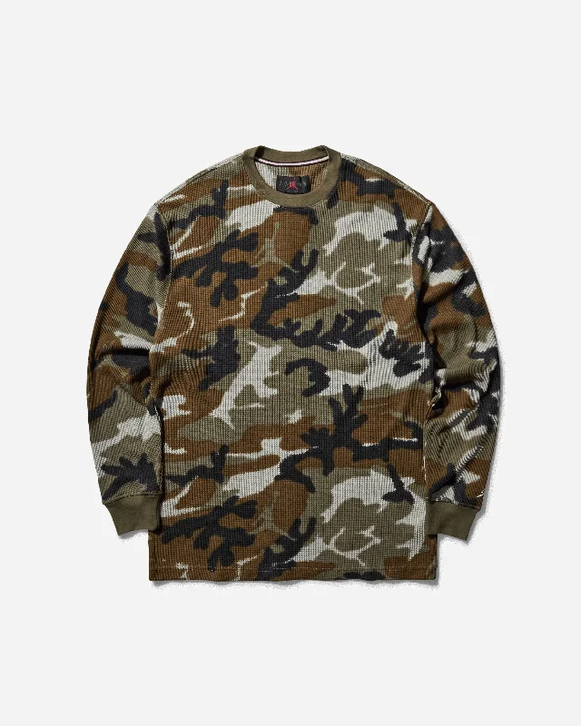 Men's lightweight performance t - shirts for running marathonsMen's MVP Camo Longsleeve Top Light Olive / Sail