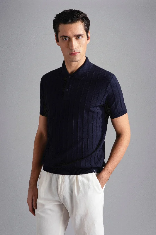 Men's quick - dry polo shirts for water sports activitiesPaul & Shark Fresco Cotton Riviera SS Polo Navy Men's quick - dry polo shirts for water sports activitiesPaul & Shark Fresco Cotton Riviera SS Polo Navy