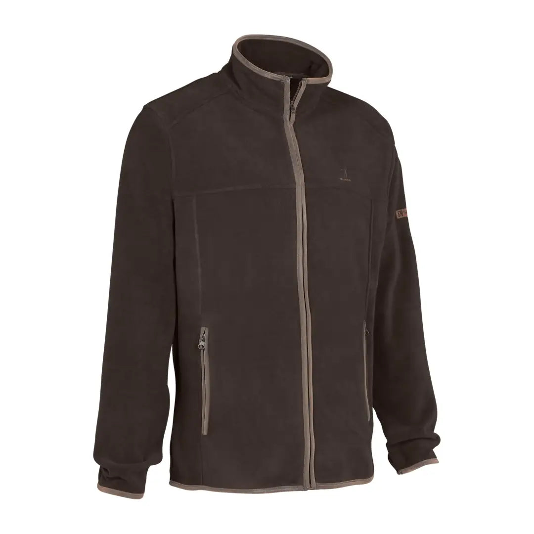 Hooded men jackets with a detachable faux - fur trim for added warmthDown - filled men jackets in bright colors for winter fashionPercussion Scotland Fleece Jacket