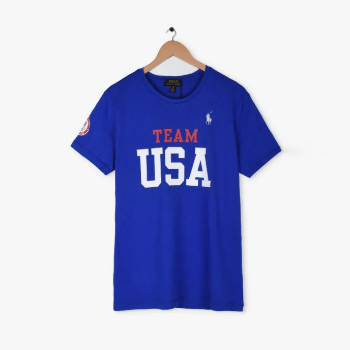 Men's slim fit short sleeve polo shirts with contrast collarsPL - Men 'Blue' Team Polo T-Shirt PL66 Men's slim fit short sleeve polo shirts with contrast collarsPL - Men 'Blue' Team Polo T-Shirt PL66
