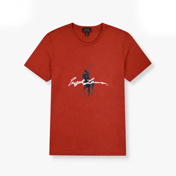 Men's budget - friendly basic polo shirts in multiple colorsPL - Men 'Red' Polo Pony T-Shirt PL65 Men's budget - friendly basic polo shirts in multiple colorsPL - Men 'Red' Polo Pony T-Shirt PL65