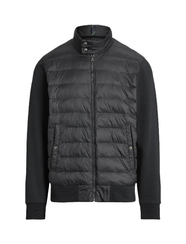 Men's luxury cashmere blend polo shirts in solid colorsPolo Ralph Lauren LS Double Knit Jacket Polo Black Men's luxury cashmere blend polo shirts in solid colorsPolo Ralph Lauren LS Double Knit Jacket Polo Black