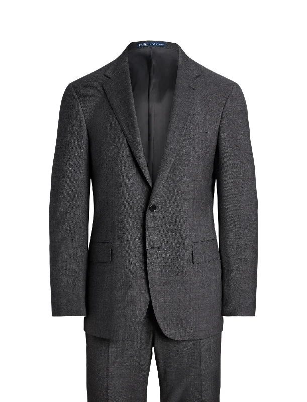 Men's UV - protected polo shirts for outdoor gardeningPolo Ralph Lauren Wool Sharkskin Suit Grey Men's UV - protected polo shirts for outdoor gardeningPolo Ralph Lauren Wool Sharkskin Suit Grey