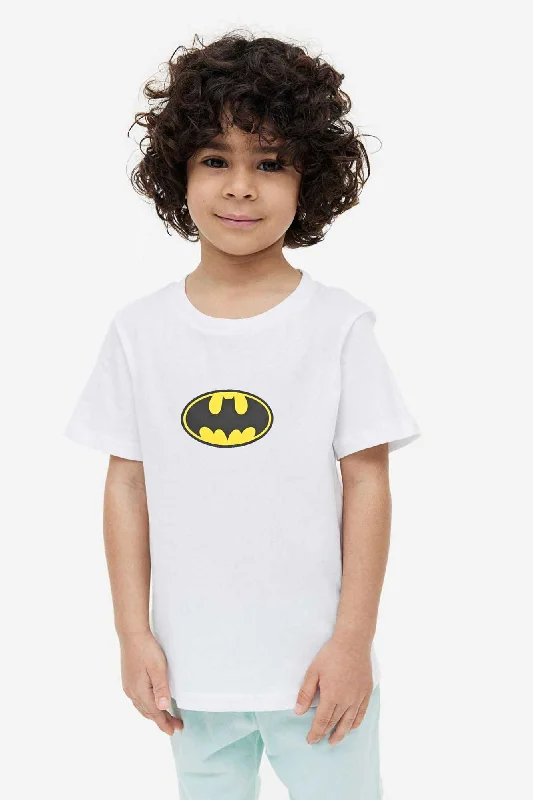 Men's ribbed cuffs and hem polo shirts for a textured lookPolo Republica Boy's Superhero Batman Printed Tee Shirt