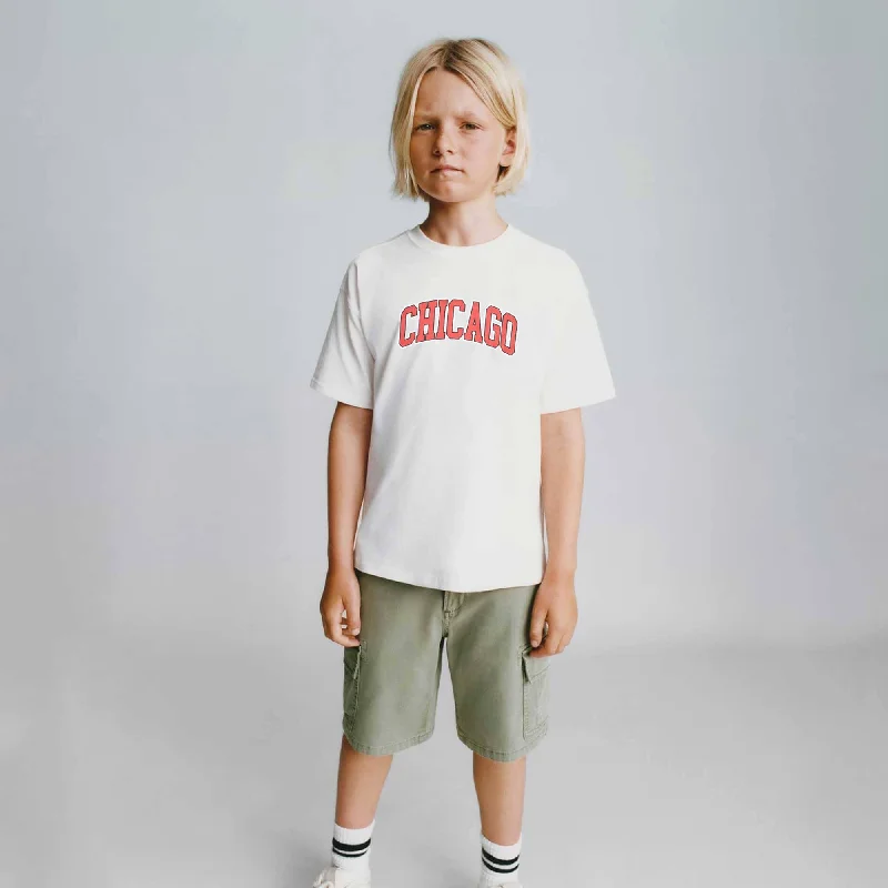 Men's slim fit short sleeve polo shirts with contrast collarsPolo Republica Boy's Chicago Printed Tee Shirt Men's slim fit short sleeve polo shirts with contrast collarsPolo Republica Boy's Chicago Printed Tee Shirt