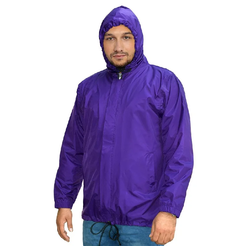 Men's button - down spread collar polo shirts for business casualPolo Republica Hooded Rainy Jacket Men's button - down spread collar polo shirts for business casualPolo Republica Hooded Rainy Jacket