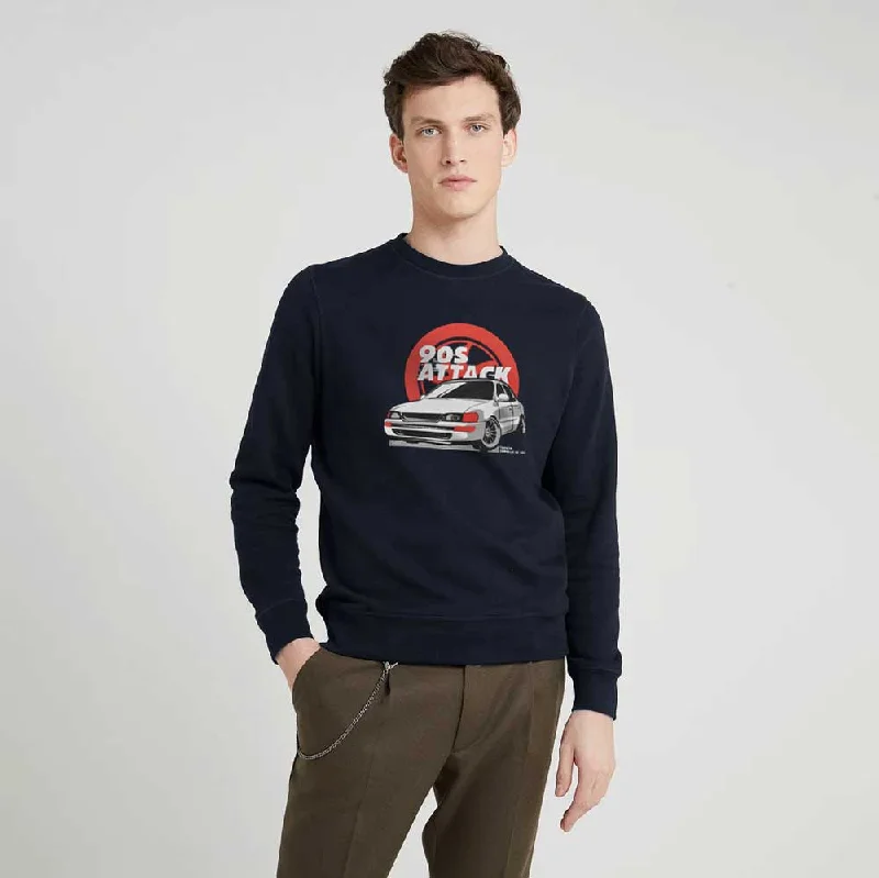 Men's vintage - inspired retro polo shirts with unique patternsMen's PakWheels 2.0D Corolla Printed Fleece Sweat Shirt Men's vintage - inspired retro polo shirts with unique patternsMen's PakWheels 2.0D Corolla Printed Fleece Sweat Shirt