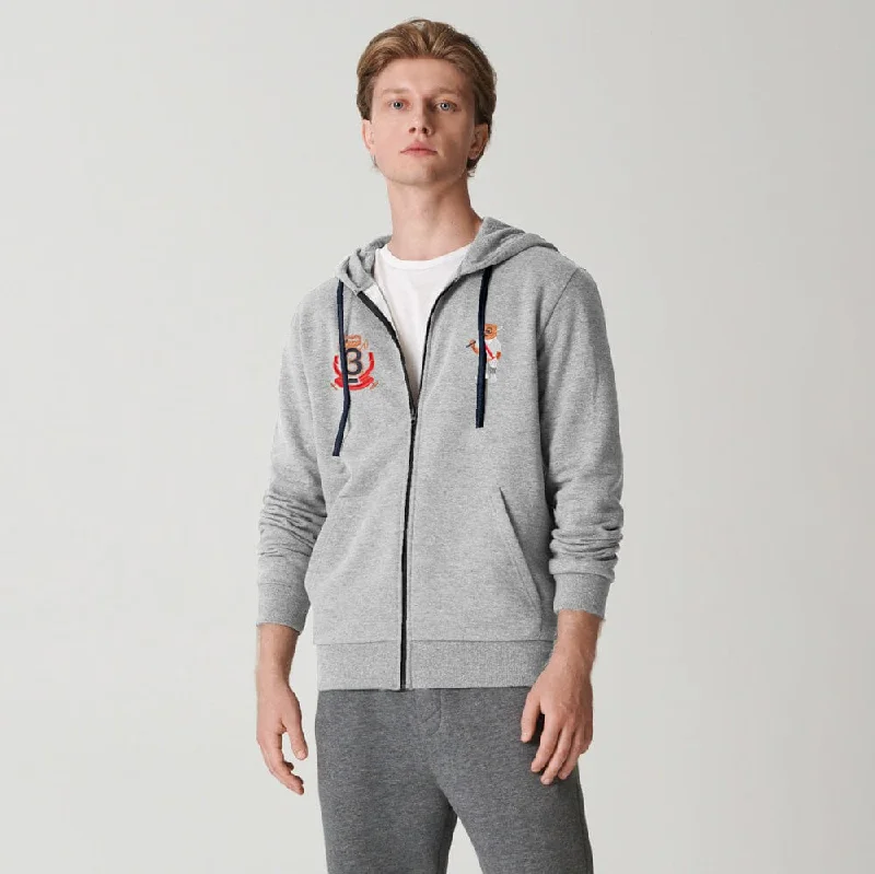 Men's quick - dry polo shirts for water sports activitiesPolo Republica Men's Bear & 3 Mallet Printed Zipper Hoodie Men's quick - dry polo shirts for water sports activitiesPolo Republica Men's Bear & 3 Mallet Printed Zipper Hoodie