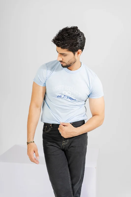 Men's luxury cashmere blend polo shirts in solid colorsPolo Republica Men's Lost Reality Printed Crew Neck Tee Shirt Men's luxury cashmere blend polo shirts in solid colorsPolo Republica Men's Lost Reality Printed Crew Neck Tee Shirt