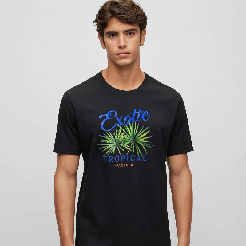 Men's stretchable athletic polo shirts for fitness workoutsPolo Republica Men's Exotic Tropical Printed Crew Neck Tee Shirt Men's stretchable athletic polo shirts for fitness workoutsPolo Republica Men's Exotic Tropical Printed Crew Neck Tee Shirt