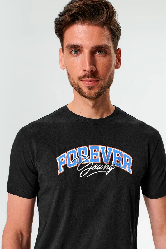 Men's formal - style silk blend polo shirts for special occasionsPolo Republica Men's Forever Printed Crew Neck Tee Shirt Men's formal - style silk blend polo shirts for special occasionsPolo Republica Men's Forever Printed Crew Neck Tee Shirt