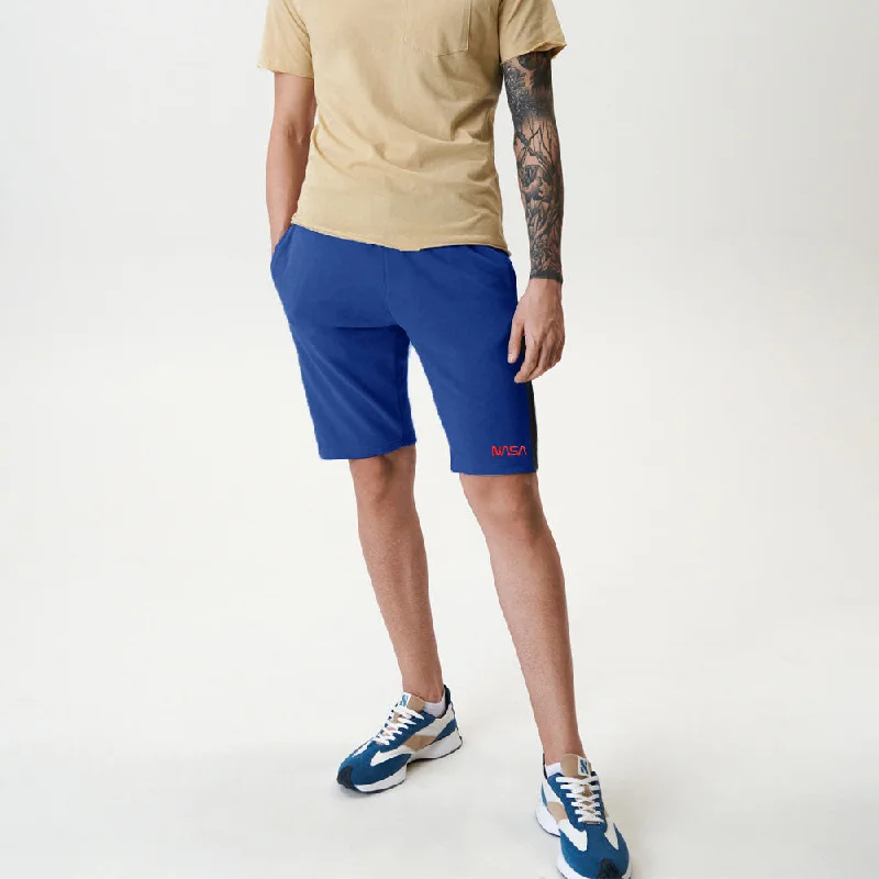 Men's slim fit short sleeve polo shirts with contrast collarsPolo Republica Men's Nasa Embroidered Terry Shorts Men's slim fit short sleeve polo shirts with contrast collarsPolo Republica Men's Nasa Embroidered Terry Shorts