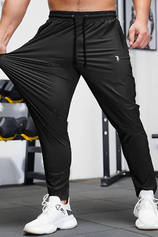 Men's high - collar polo shirts with a modern twistPolo Athletica Unisex Slim-Fit Gym Activewear Joggers with Pony Print - Quick Dry Stretch Fabric Men's high - collar polo shirts with a modern twistPolo Athletica Unisex Slim-Fit Gym Activewear Joggers with Pony Print - Quick Dry Stretch Fabric