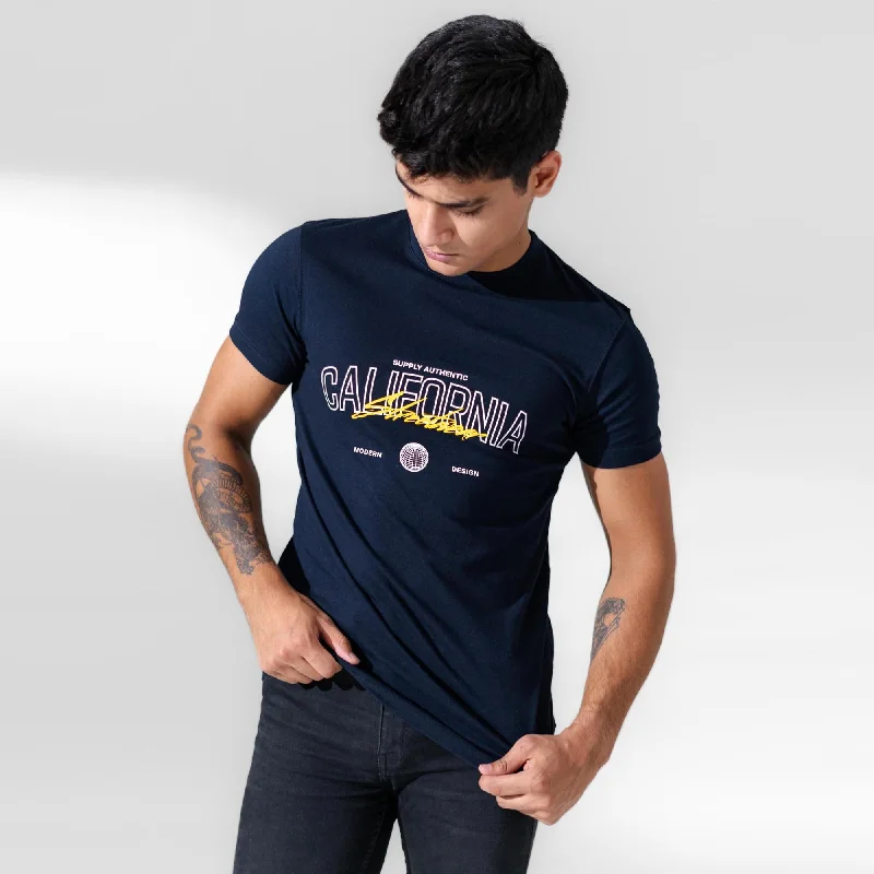 Men's antimicrobial polo shirts for odor - free daily wearPolo Republica Men's Supply Authentic California Printed Crew Neck Tee Shirt Men's antimicrobial polo shirts for odor - free daily wearPolo Republica Men's Supply Authentic California Printed Crew Neck Tee Shirt