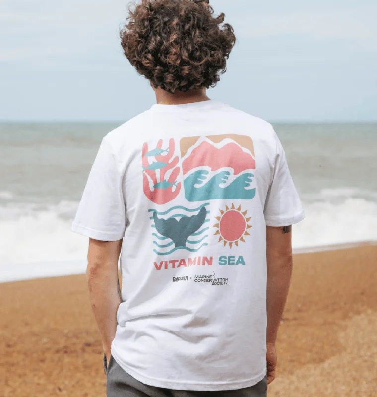 Men's plus - size pocket t - shirts with a classic lookRapanui x MCS Men's Vitamin Sea T-shirt Men's plus - size pocket t - shirts with a classic lookRapanui x MCS Men's Vitamin Sea T-shirt
