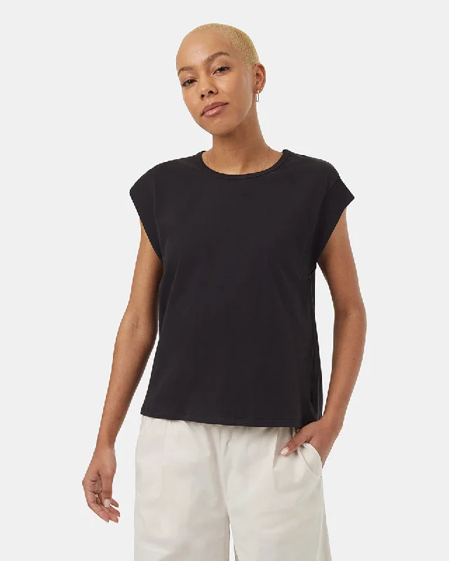 Men's ribbed t - shirts with a textured finish for added styleRegenerative Extended Shoulder Tank Men's ribbed t - shirts with a textured finish for added styleRegenerative Extended Shoulder Tank