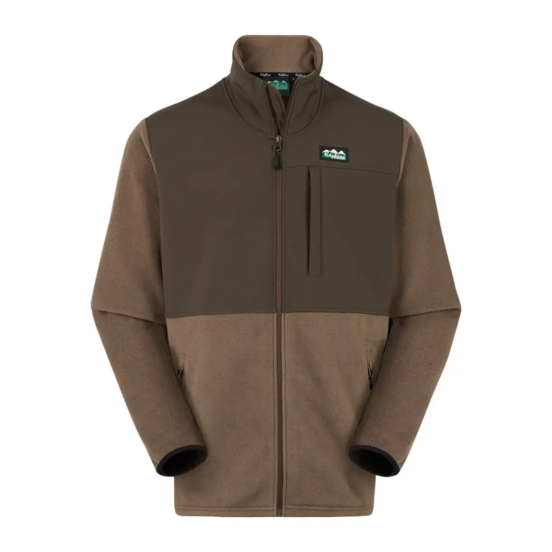 Windbreaker men jackets with UV protection for outdoor activitiesMen jackets with a media - friendly pocket for easy access to gadgetsRidgeline Hybrid Men's Fleece Jacket