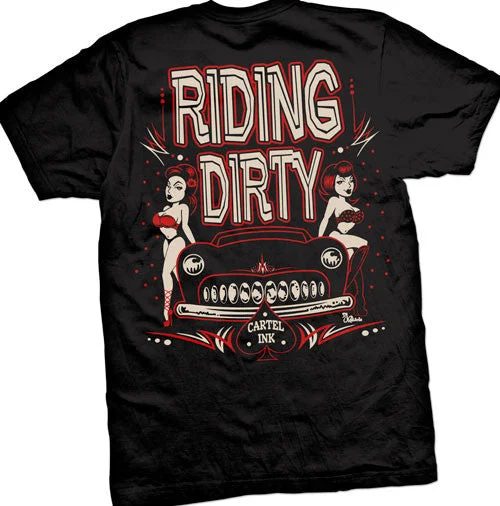 Men's plus - size pocket t - shirts with a classic lookRiding Dirty Men's T-Shirt