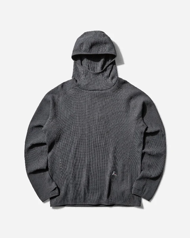 Men's smart - casual checkered t - shirts for semi - formal occasionsMen's Thermal Waffle Hoodie Asphalt Men's smart - casual checkered t - shirts for semi - formal occasionsMen's Thermal Waffle Hoodie Asphalt