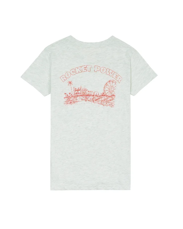 Men's ribbed t - shirts with a textured finish for added styleRocket Power X Jack's "Power Pier" S/S Tee Men's ribbed t - shirts with a textured finish for added styleRocket Power X Jack's "Power Pier" S/S Tee