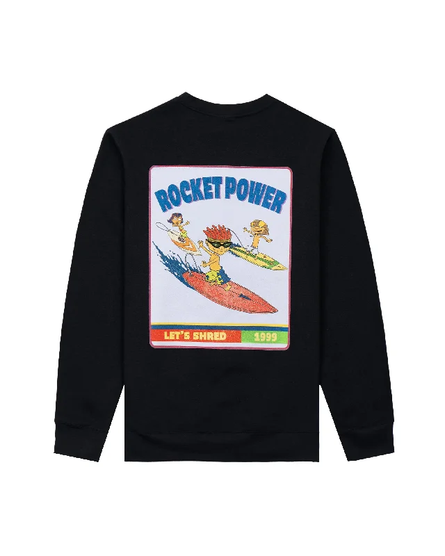 Men's organic cotton crew - neck t - shirts for everyday comfortRocket Power X Jack's "RP Stamp" L/S Crewneck Men's organic cotton crew - neck t - shirts for everyday comfortRocket Power X Jack's "RP Stamp" L/S Crewneck