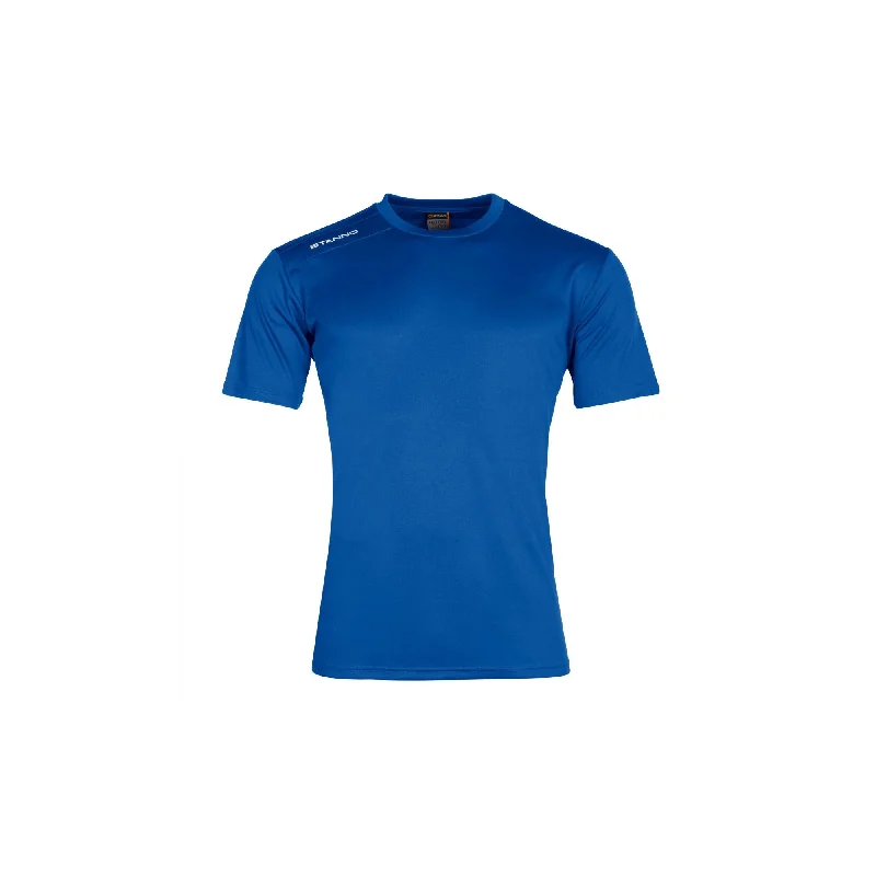 Men's ribbed cuffs and hem polo shirts for a textured lookST - Men 'Blue' Sports Wear Regular T-Shirt ST997 Men's ribbed cuffs and hem polo shirts for a textured lookST - Men 'Blue' Sports Wear Regular T-Shirt ST997