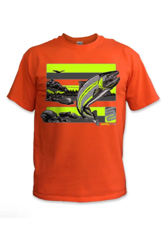 Men's organic cotton crew - neck t - shirts for everyday comfortSafetyShirtz Men's Steelhead Hi-Visiblity Safety T-Shirt Men's organic cotton crew - neck t - shirts for everyday comfortSafetyShirtz Men's Steelhead Hi-Visiblity Safety T-Shirt