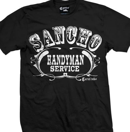 Men's antimicrobial t - shirts for odor - free freshness during travelSancho Handyman Services Men's T-Shirt Men's antimicrobial t - shirts for odor - free freshness during travelSancho Handyman Services Men's T-Shirt