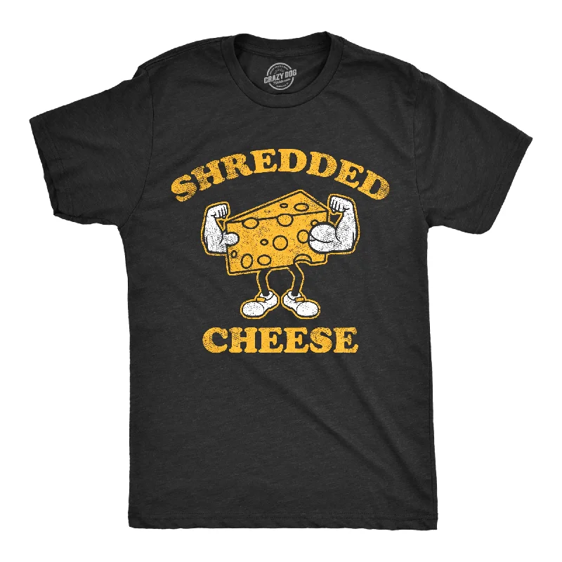 Men's long - sleeve henley t - shirts with button - down placketsShredded Cheese Men's T Shirt Men's long - sleeve henley t - shirts with button - down placketsShredded Cheese Men's T Shirt